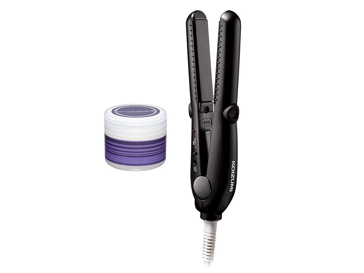 koizumi Hair Iron Men's Beauty Straight Black KMC – 0610/K