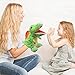 Cuteoy Plush Spinosaurus Hand Puppet Stuffed Animal Toy Open Movable Mouth Creative Role Play Storytelling Dinosaur Plushies Gifts for Kids Toddlers Birthday Christmas