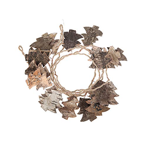 Preisvergleich Produktbild Tannenbaum Lichterkette Kabellos Fenster Lichterkette Weihnachten, Tannengirlande mit Lichterkette Batterie LED Lichterkette Außen für Garten / Terrasse / Hochzeit / Esstisch (F)