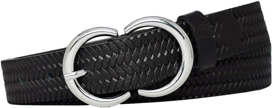 %100 Hakiki Deri Gümüş CƆ Tokalı Bordo İnce Kadın Kemeri, 3cm; 3cm-KDN-06-BorDo.Düz