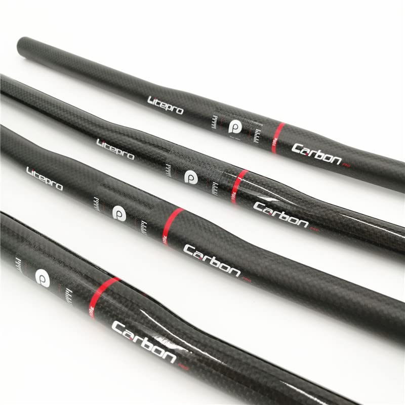 Guidon de vélo pliant en carbone 25.4 mm x 540 mm noir pour alléger votre vélo