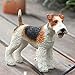 Imagen de Estatua de perro Fox Terrier de resina