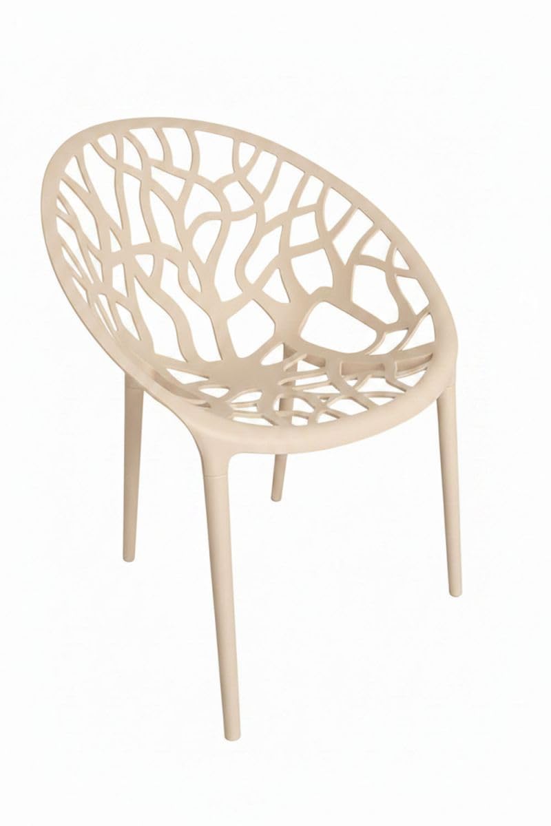 Regalos Miguel - Packs Sillas Jardín - Pack 4 Sillas Nido Basic - Beige