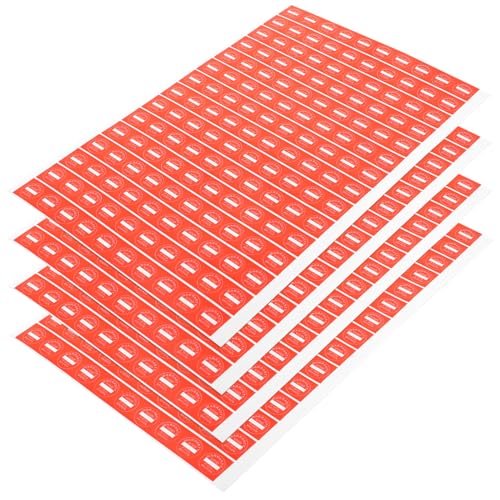 PRETYZOOM 1000 Pcs Warning Stickers Void Label Caution Sticker Round Shape Paper Adhesive for Electronics Safety