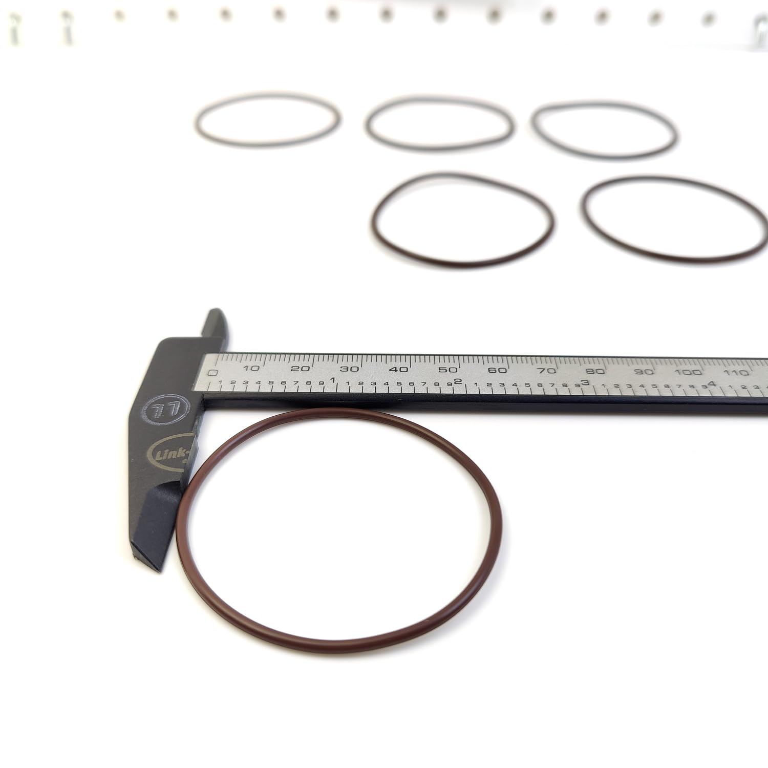 6PCS OR.03.10497 FKM Viton Sealing O-Ring Kit of Spark Plug Tube 53021032 31401351 32336844 for Chrysler for Jeep for Volvo