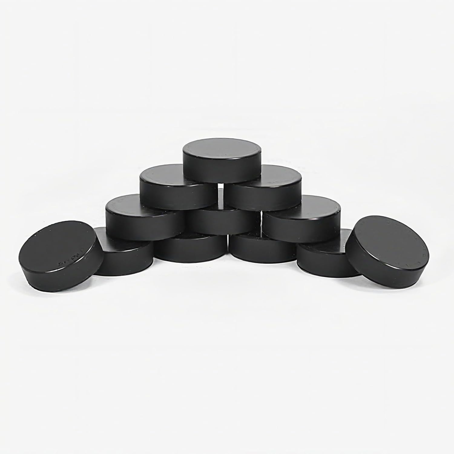 AceFox NHL Regulation Ice Hockey Pucks - 12 Pack 6oz 3"x1" Practice Pucks for Training & Pro Games