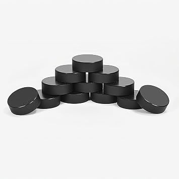 AceFox Ice Hockey Pucks for NHL-Regulation - 6oz, 3" Diameter x 1" Thick - 12-Pack Practice Pucks for Training & Games