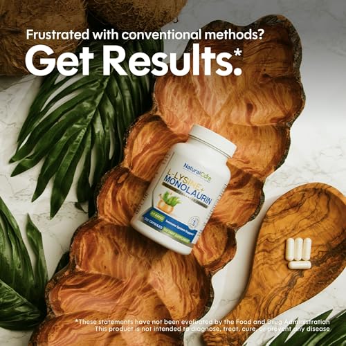 Natural Cure Labs L-Lysine with Monolaurin