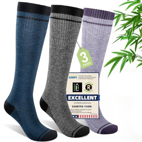 Image of Compression Socks Women & Men 15-20 mmHg for Flying