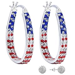 American Flag Earrings
