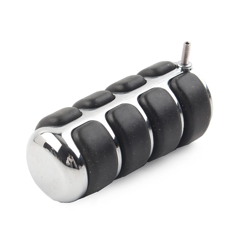 Newsmarts Round Gear Shift Brake Lever Peg Toe Heel Pedal Cover for Yamaha Royal Star & Venture, Road Star, Roadliner, Stratoliner & Deluxe