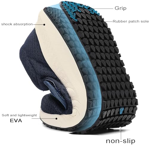 Image of Diabetic Shoes for Men and Women, Adjustable Slip-On Wide Walking Shoes for Swollen Feet, Orthopedic Foot Pain Relief, Neuropathy - EasyTop Wings