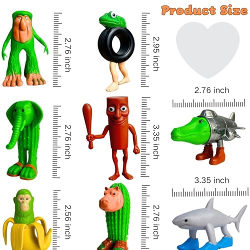 Image of Tung Tung Tung sahur Toy - brainrot Toys tralalero tralala Unique Toys brainrots Toy for Boys and Girls of All Ages (Style 1)