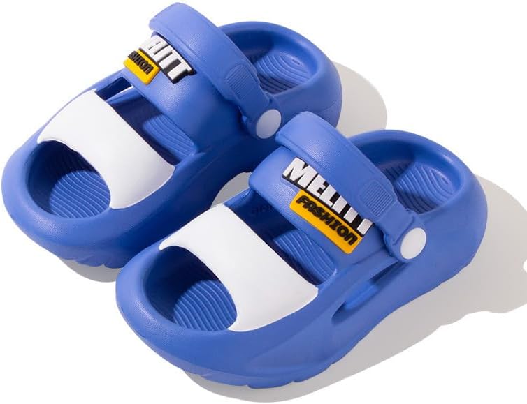 Generic Toddler Kids Mules Boys Girls Cute Garden Water Clogs Sandals Slip On Shoes Slipper Slides Lightweight Outdoor Summer Children Beach Pool Shoes for Baby Little Kids101 Multi