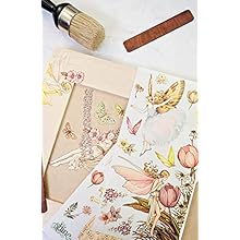 Redesign Decor Transfers - Fairy Flowers - 3 Sheets, 6"x12"