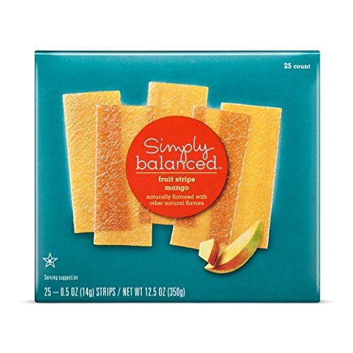 Simply Balanced Mango Fruit Strips 25ct