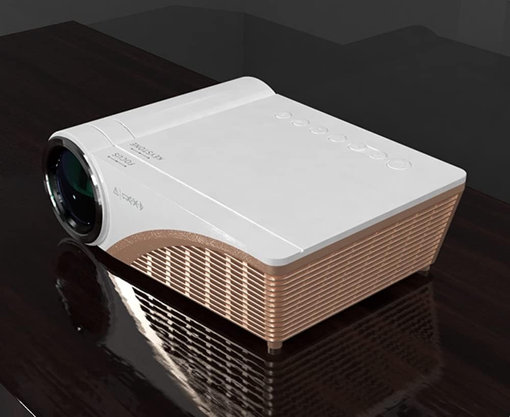 S6P Support 1080P Led Projector 4000 Lumens Compatible VGA AV Portable Cinema Proyector Beamer with Gift(Mini-PC Version)