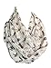 Etwoa Bugs Infinity Scarf Circle Scarf Loop Scarf (Striped Brown)