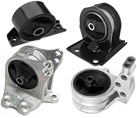 Compatible with 1996-1999 Mitsubishi Eclipse 2.4L Motor & Trans Mount Set for AUTO Trans 4 PCS : A6657, A6673, A6662, A6671 - K0246