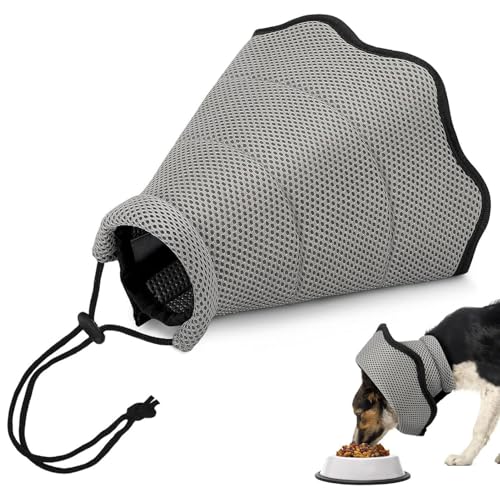 Collar Cómodo De Cuello Uterino Para Perros Y Collar Médico Ajustable Ajustable, Protección Contra El Grupo | Accesorio De Heridas De Animales Domésticos | Para La Seguridad De La Recuperación De La C