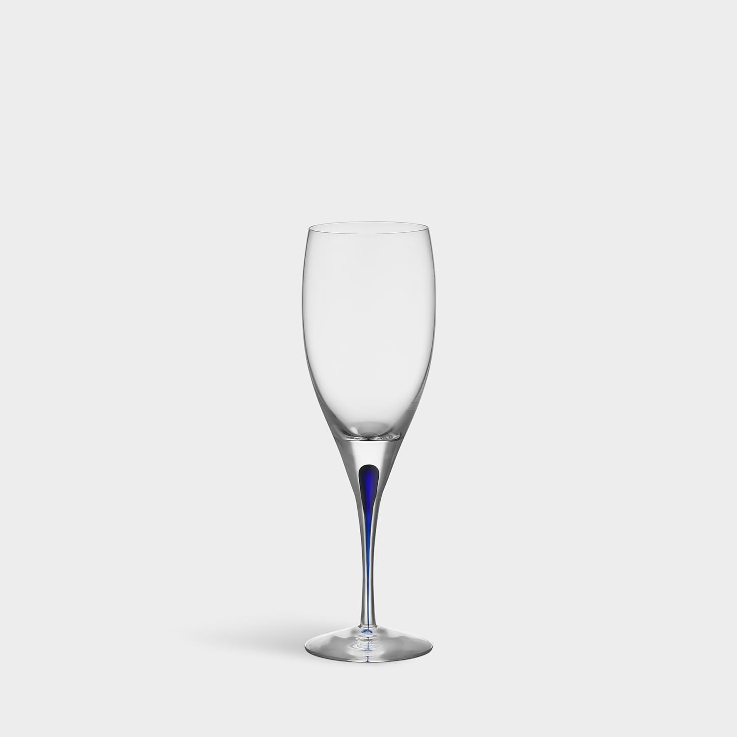 Orrefors Intermezzo Blue 5.75 Ounce White Wine Glass