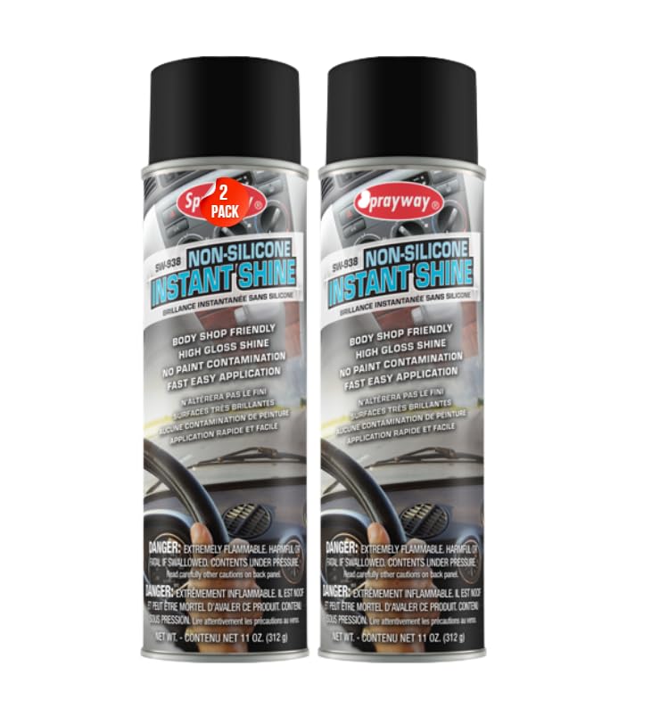 SW938 Auto Care Non-Silicone Instant Shine, 11 oz (2 Pack)