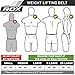 RDX Gimnasio Cinturón Cuero 4" Musculacion Peso Cinturones Pesas Entrenamiento Levantamiento