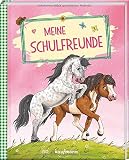  Meine Schulfreunde: Pferde & Ponys (Freundebuch für die Schule: Meine Schulfreunde für Mädchen und Jungen)