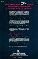 What every kid and adult should know about computers 0810463369 Book Cover