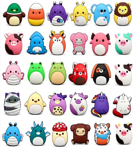 Shoes Charms Decoration 30 Pcs Different Cute Shoes Accessories for Girls Teens Boys Kids Adults Women Men Party Favors Birthday Gifts