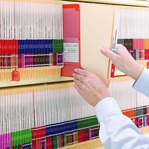 Smead End Tab File Folder, Shelf-Master Reinforced Straight-Cut Tab, Letter Size, Manila, 100 Per Box (24110) #TOP3
