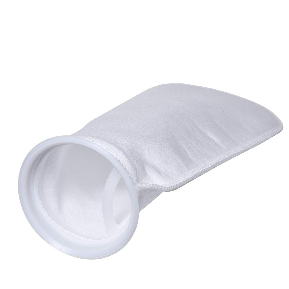 ALEGI Lot de 6 paires de chaussettes filtrantes pour aquarium - 10,2 x 35,6 cm - 200 microns - 10,2 cm