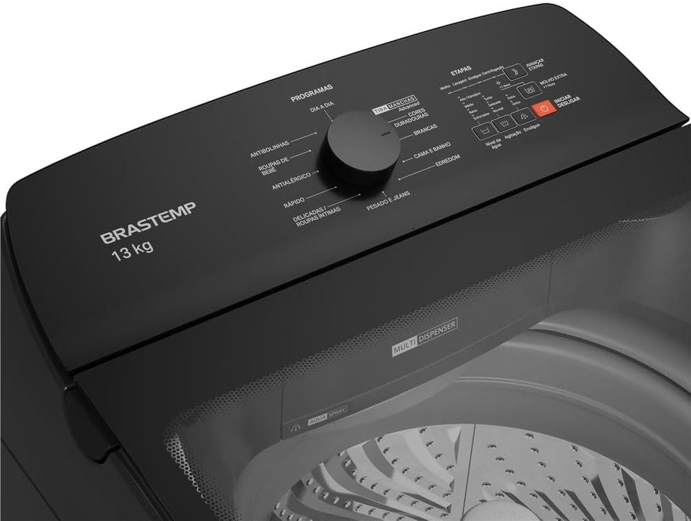 Máquina de Lavar Brastemp 13Kg Cinza Platinum com Ciclo Tira Manchas Advanced e Ciclo Antibolinha - BWK13A9 110v - Image 8