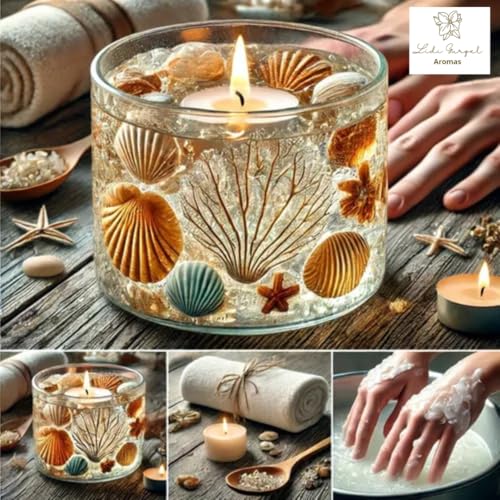 Solgel Solven Original Parafina Gel P/Velas Cristalinas 1kg