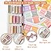 NIGHTNOOK Bible Journaling Kit, Include 12 Bible Highlighters and 6 Pens No Bleed, 90 Laminated Bible Tabs, Magnetic Bookmarks, Sticky Notes, Study Supplies Essentials Set for Women & Men