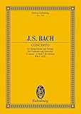 Harpsichord Concerto No. 1 in D Minor, BWV 1052 (Edition Eulenburg)