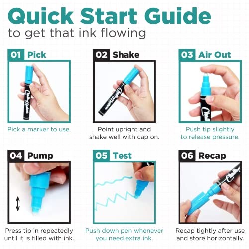 Chalkola JADE ROLLER Chalk Markers For Chalkboard thumb #7