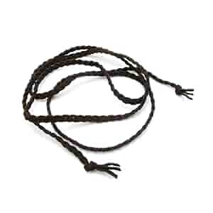 Amazon.co.jp: 革紐（合成皮革） 三つ編み みつあみ スエード風