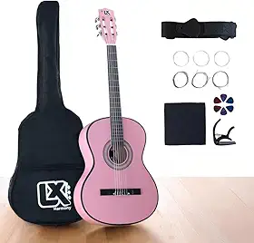 Violão Clássico Acústico 38' para Iniciantes - Kit Completo