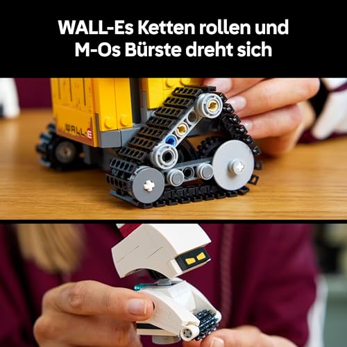 Image of Lego Wall-E and Eve - Wall-E Lego 43279 Set New 2025 (Including Printed Tile)