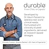 Durable Heart Bergamonte Citrus Bergamot 1000mg + Olive Leaf and Vitamin C Healthy-Cardiovascular Formula for Rate and Pressure, Healthy Cholesterol Pills, Vegan, Non-GMO, Made in USA (60 Capsules) #1