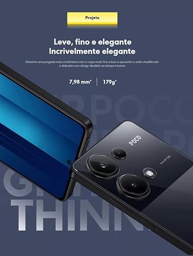 Miniatura 5 de Xiaomi Poco M6 Pro 4G LTE GSM (256 GB + 8 GB) 64MP Triple Cámara 6.67 pulgadas Octa Core (Tmobile Mint Tello Global) desbloqueado + (cargador rápido