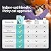 Doctor By Cat Biome Probiotics for cats Anti Diarrhea Feline Gut & Digestive Support Immune Health Sensitive Stomach Constipation with L. plantarum+Prebiotics 30 Lickable Formula Individually Packaged