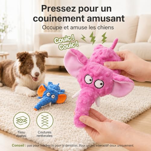 Jouet interactif pour chien idéal pour rapporter et mâcher - 4