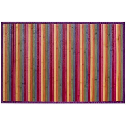 CLARA VIDAL Bertha Hogar - Alfombra Bambú Kanda, Multicolor Cover