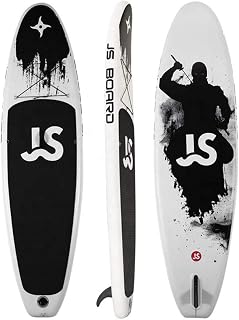 QIANG Inflatable Stand Up Paddle Board 6" Thick Round Board Includes Pump, Paddle, Backpack, Coil Leash Waterproof Case