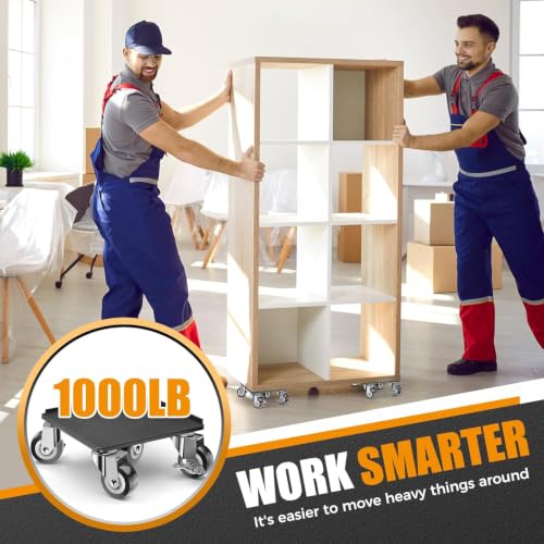 Image of LOYAL TIGER Furniture Dolly, 1000LBS Furniture Movers with Wheels