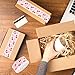 Whaline Cherry Bow Packing Tape 100 Yard Pink Coquette Sticky Wrapping Tape Waterproof Shipping Tapes for Small Business DIY Crafts Box Supplies