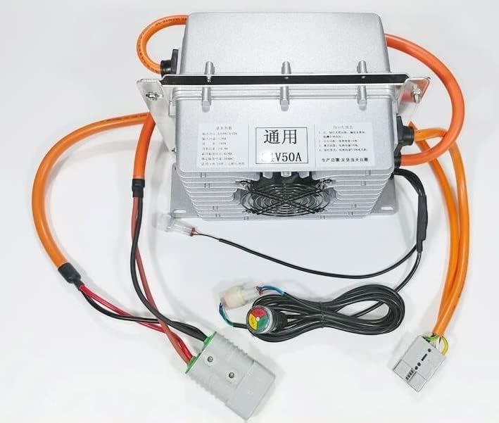 IP65 Waterproof 36V 60A 50A 42V 40A Charger 43.8v 12S 40A 50.4v Charger Smart Charger for Lithium ion Battery lifepo4 LTO li ion (Color : 12S 50.4v Lithium, Socket Standard : 50A)