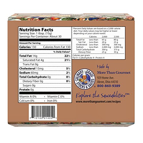 More Than Gourmet Graisse De Canard Gold, Rendered Duck Fat, 12-Ounce Package #TOP2